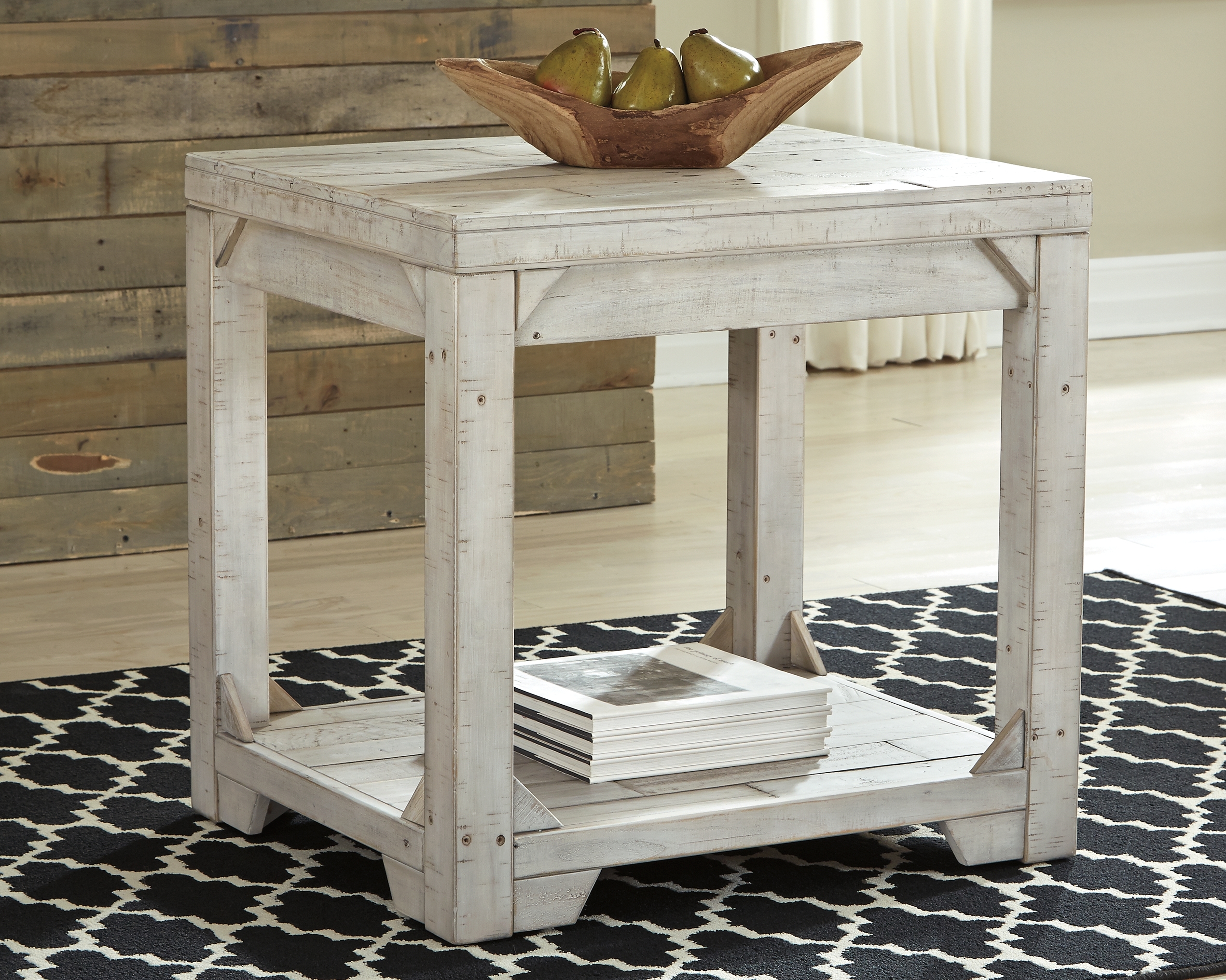 Signature Design by Ashley Fregine Rectangular End Table