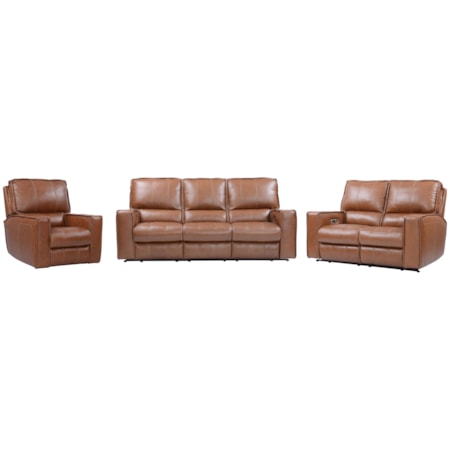 3-Piece Power Reclining Living Room Set