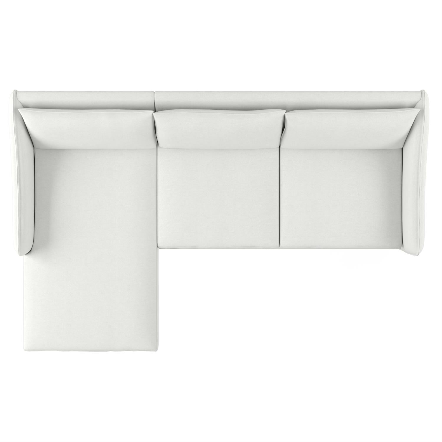 Bernhardt Plush K1418 Contemporary Sectional Sofa Wayside Furniture