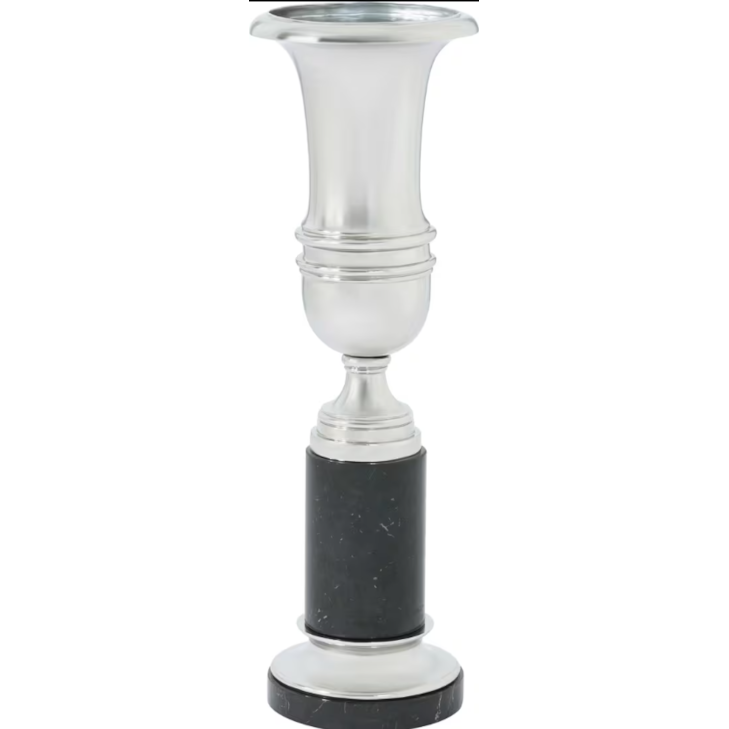 Theodore Alexander Spencer London Nickel Plated Decorative Urn
