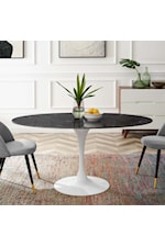 Modway Lippa 28" Square Dining Table