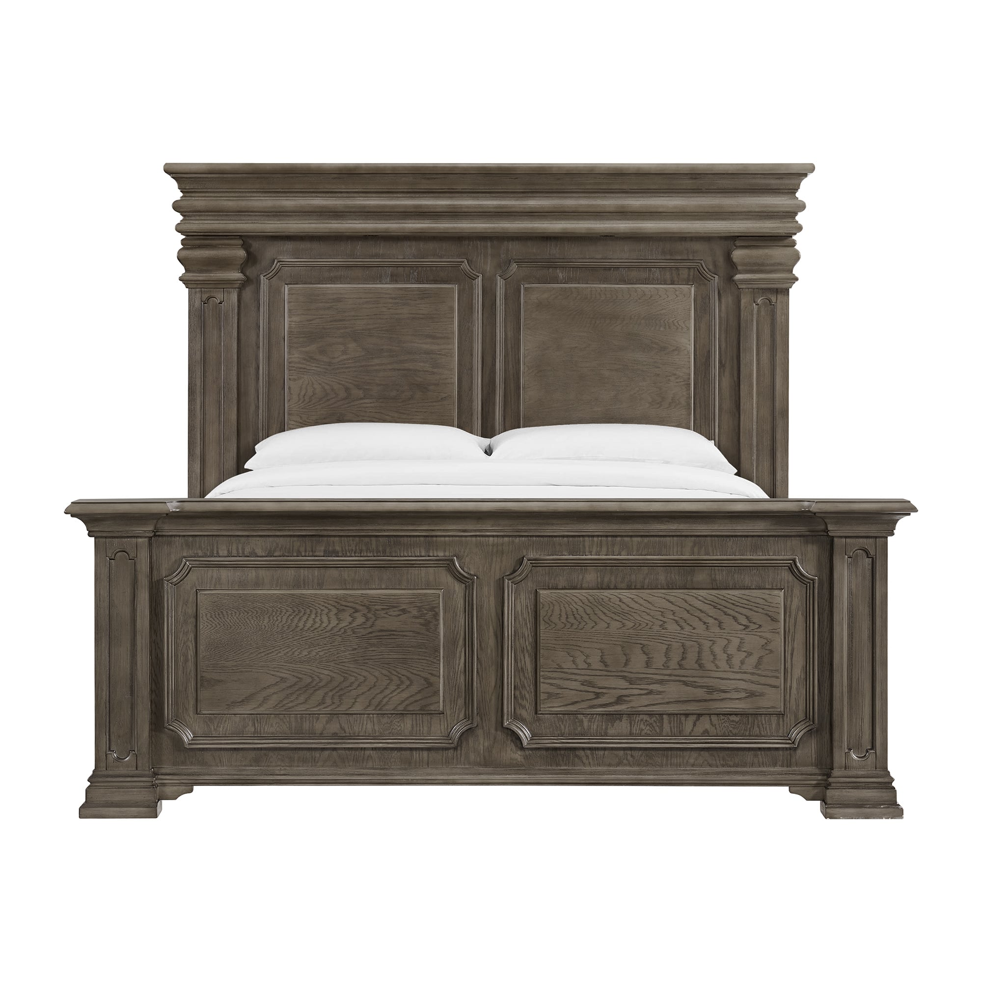 Elements International Kings Court King Panel Bed