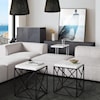 Diamond Sofa Furniture Plymouth Square Accent Table