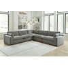 Benchcraft by Ashley Elyza 5-Piece Modular Sectional