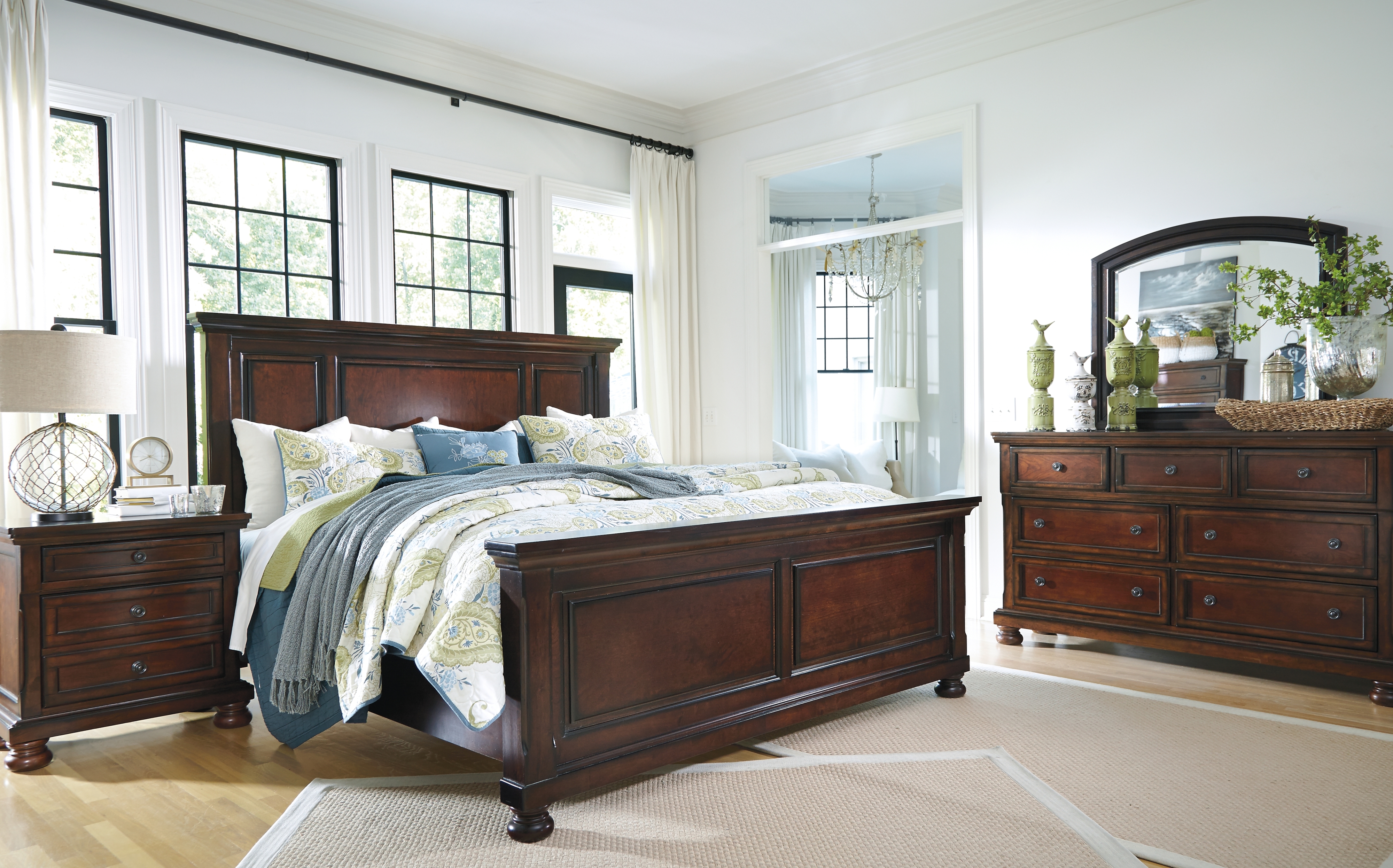 Millennium Porter California King Panel Bed