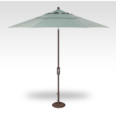 Flex 9&apos; Crank-Lift Market Umbrella