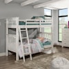 NE Kids Highlands Twin Over Twin Harper Bunk Bed