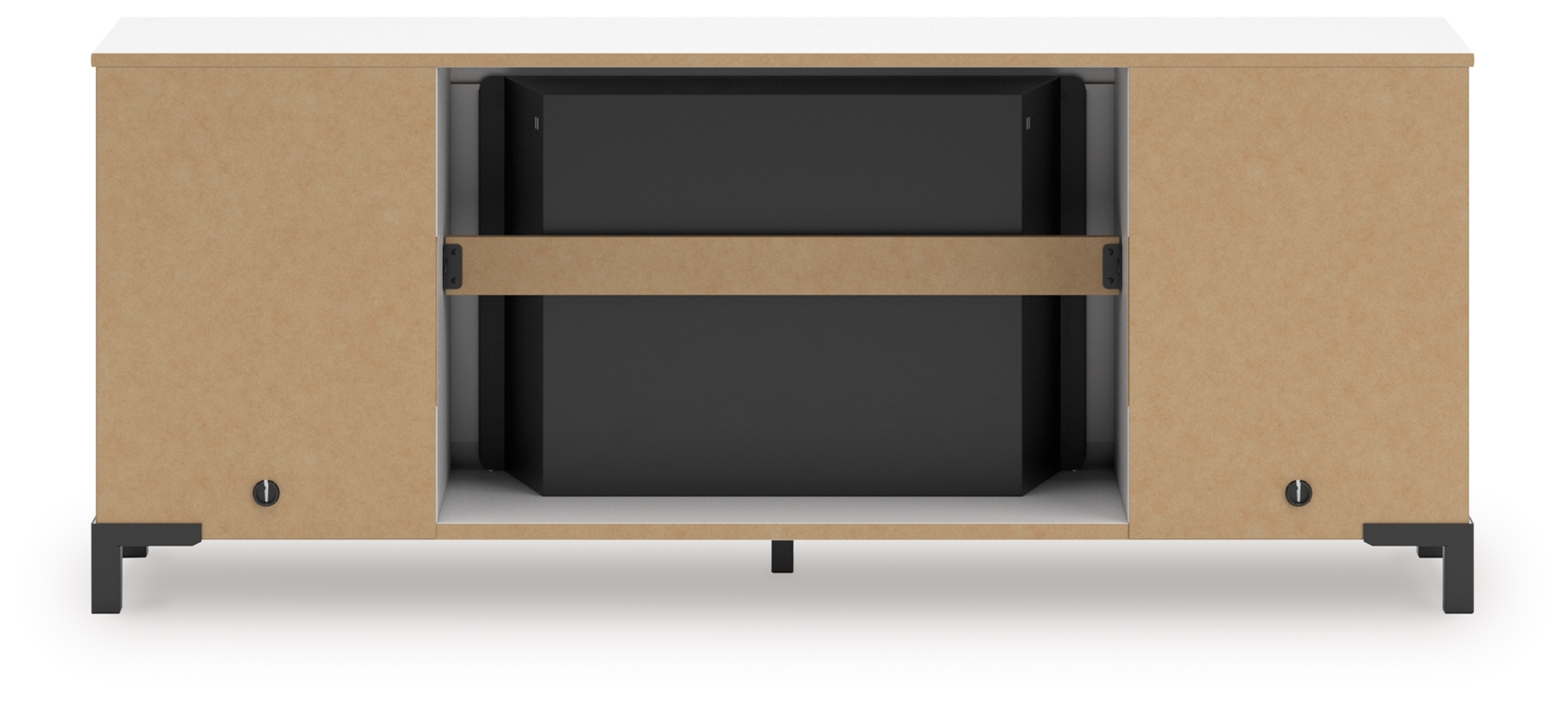 Signature Design by Ashley Brollevi TV Stand With Fireplace