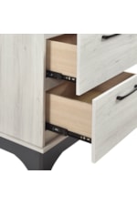 Homelegance Westport Contemporary 2-Drawer Nightstand