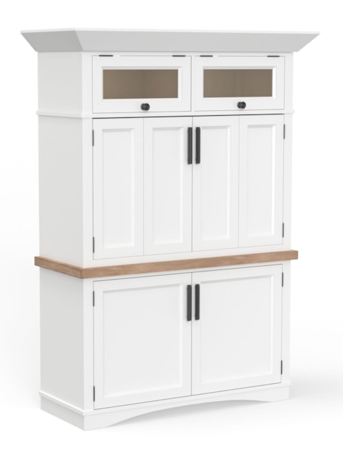 Farmhouse Workstation with Dual AC Power Center