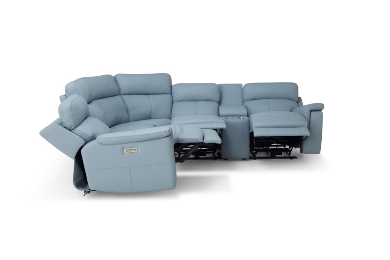 Palliser Henry 4-Seat Curve Henry Reclining Sectional