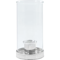 Traditional Nickel Plated Candle Holder