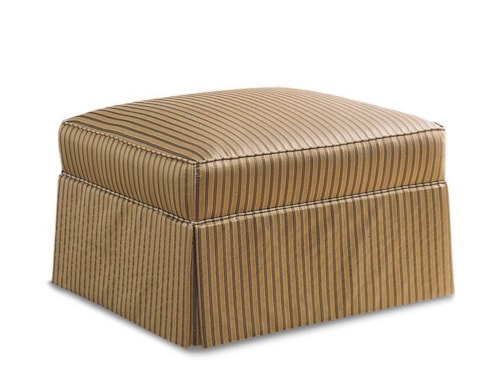 Traditional Ottoman with Rollers