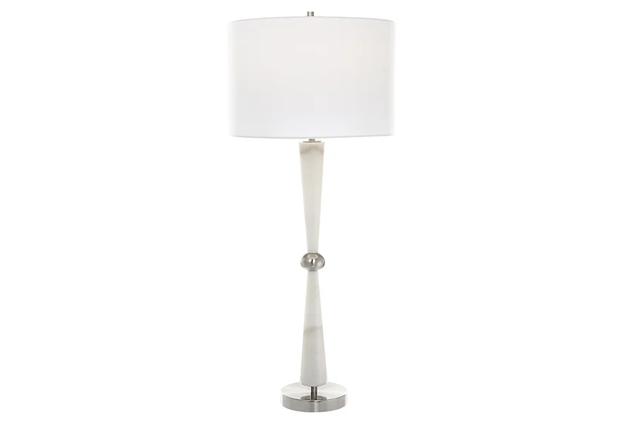 Hourglass Hourglass White Table Lamp by Uttermost at Lagniappe Home Store