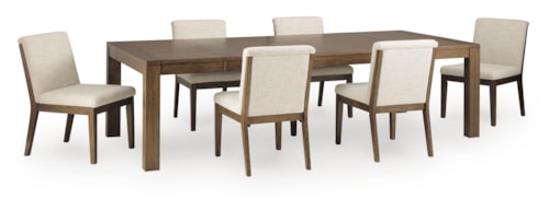Extension Dining Table And 6 Chairs