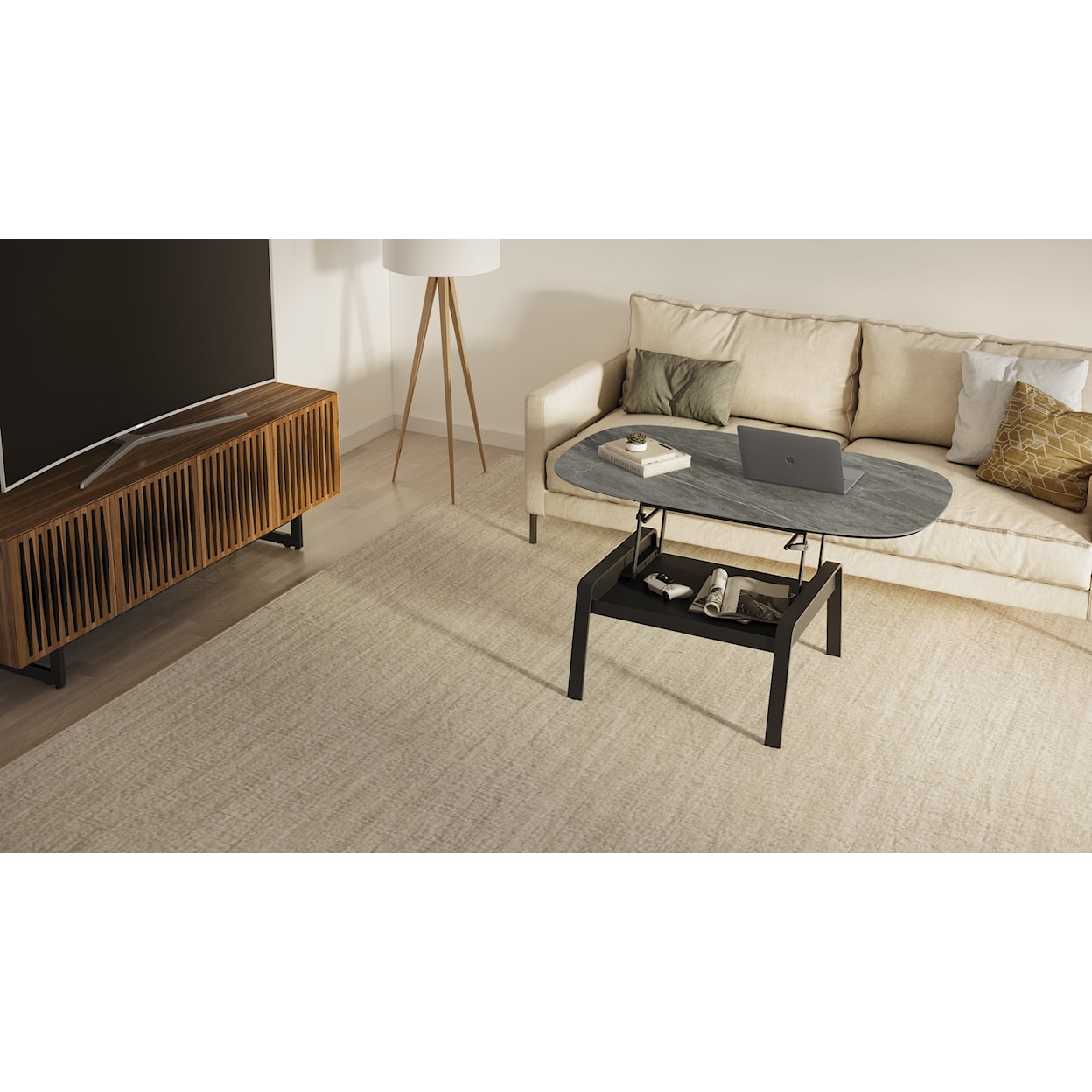 BDI Cloud 9 Lift Top Coffee Table