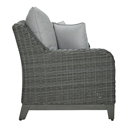 Outdoor Loveseat with Cushion