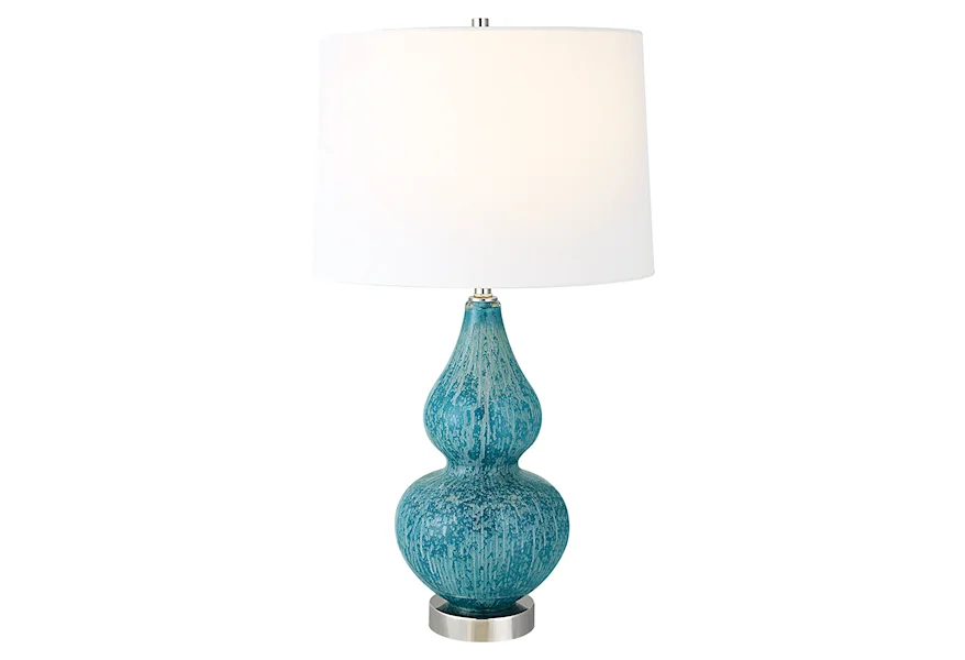 Avalon Avalon Blue Table Lamp by Uttermost at Janeen's Furniture Gallery