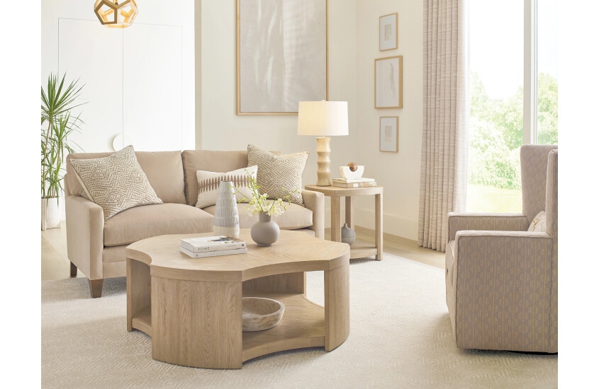 Hammary hidden treasures Concave Dining Table