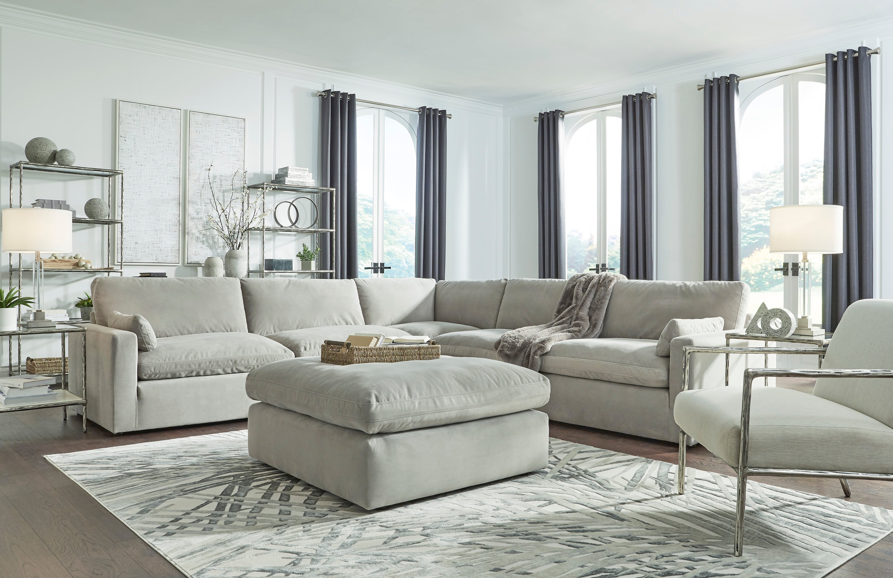 Signature Design by Ashley Sophie Oversized Accent Ottoman