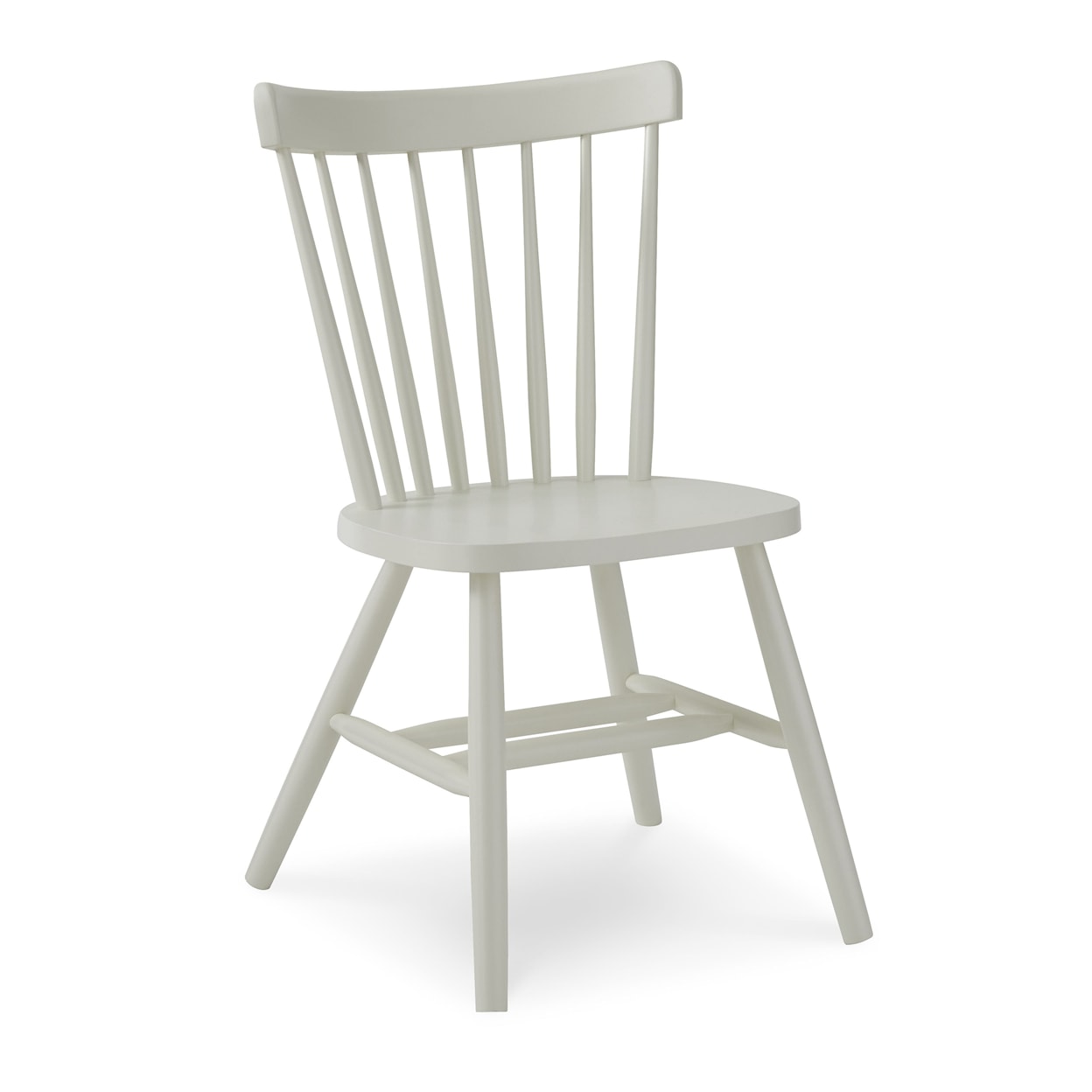 John Thomas Dining Essentials Copenhagen Chair in Pure White