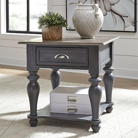 1-Drawer End Table