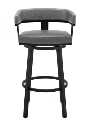 Contemporary 26" Counter Height Swivel Bar Stool