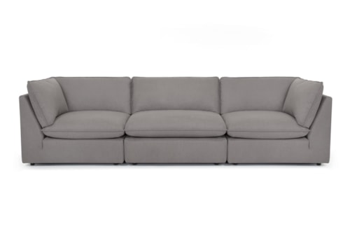 Contemporary 3-Piece Sectional Sofa