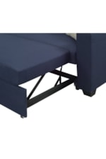 Emerald Langley Casual Reversible Pop-Up Sleeper Sectional Sofa