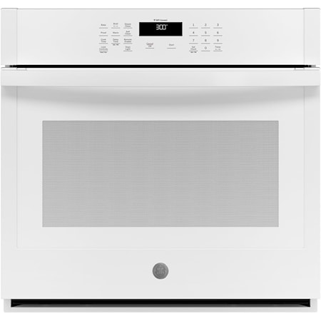 Ge(R) 30" Smart Built-In Self-Clean Single Wall Oven With Never-Scrub Racks