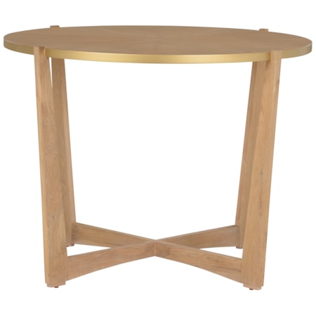 Ardoise Center Table - Cerused Oak