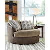 Signature Design by Ashley Alesbury Oversized Swivel Accent Chair