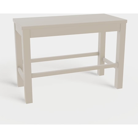 Counter Height Backless Bench