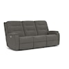 Flexsteel Arlo Power Headrest Reclining Sofa