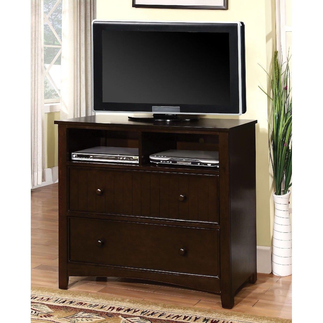 Furniture of America Corry Media Chest