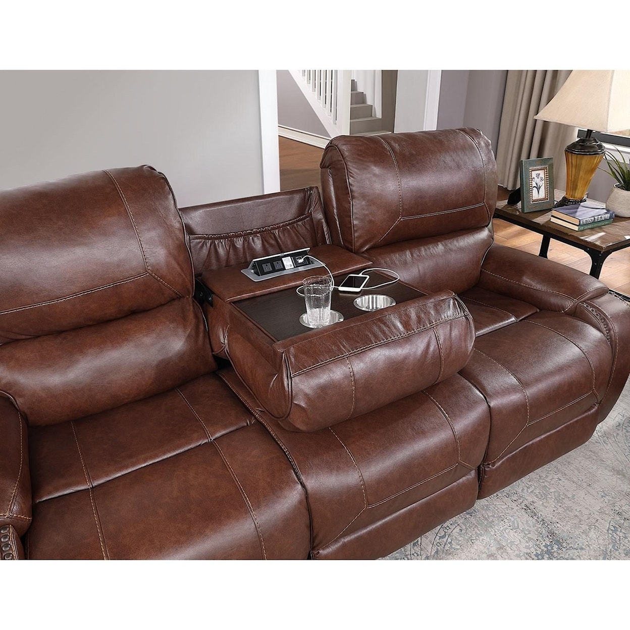 Steve Silver Keily Manual Motion Recliner Sofa