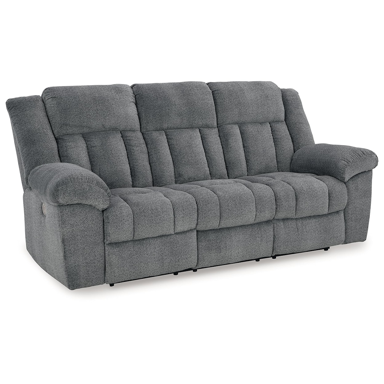 Signature Design by Ashley Tip-Off PWR REC Sofa with ADJ Headrest