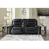 Signature Design by Ashley Furniture Warlin Power Reclining Loveseat with Console
