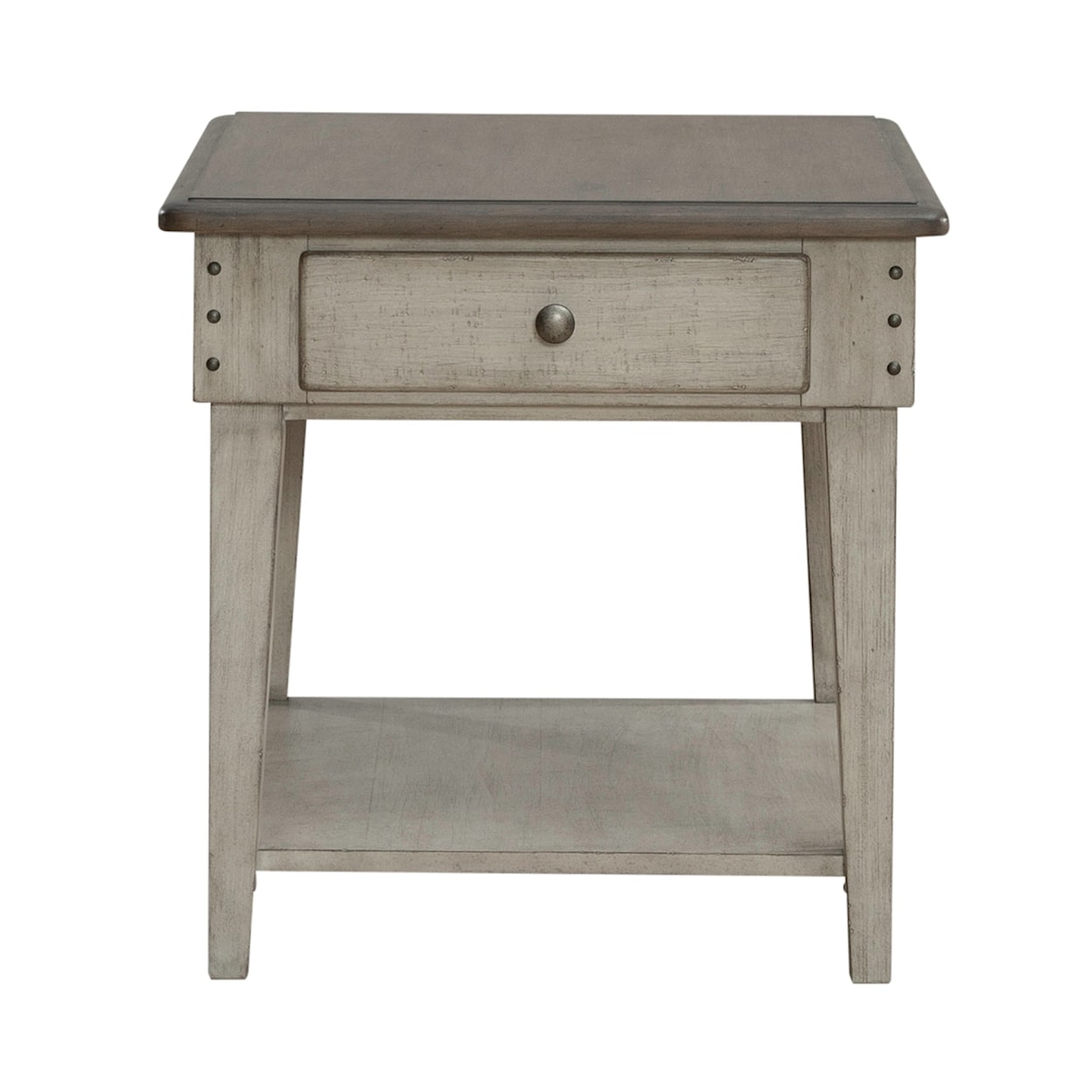 Libby Ivy Hollow 1-Drawer End Table