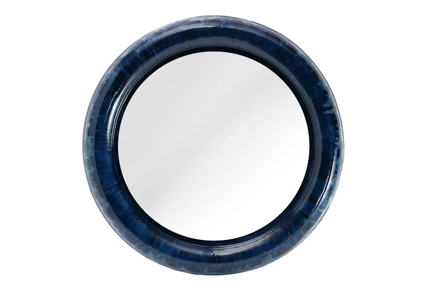 Atlantis Atlantis Mirror Blue by Moe's Home Collection at Fashion Furniture