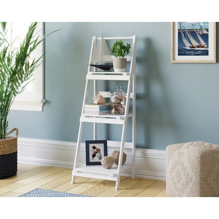 3-Tier Folding Ladder Storage Shelf