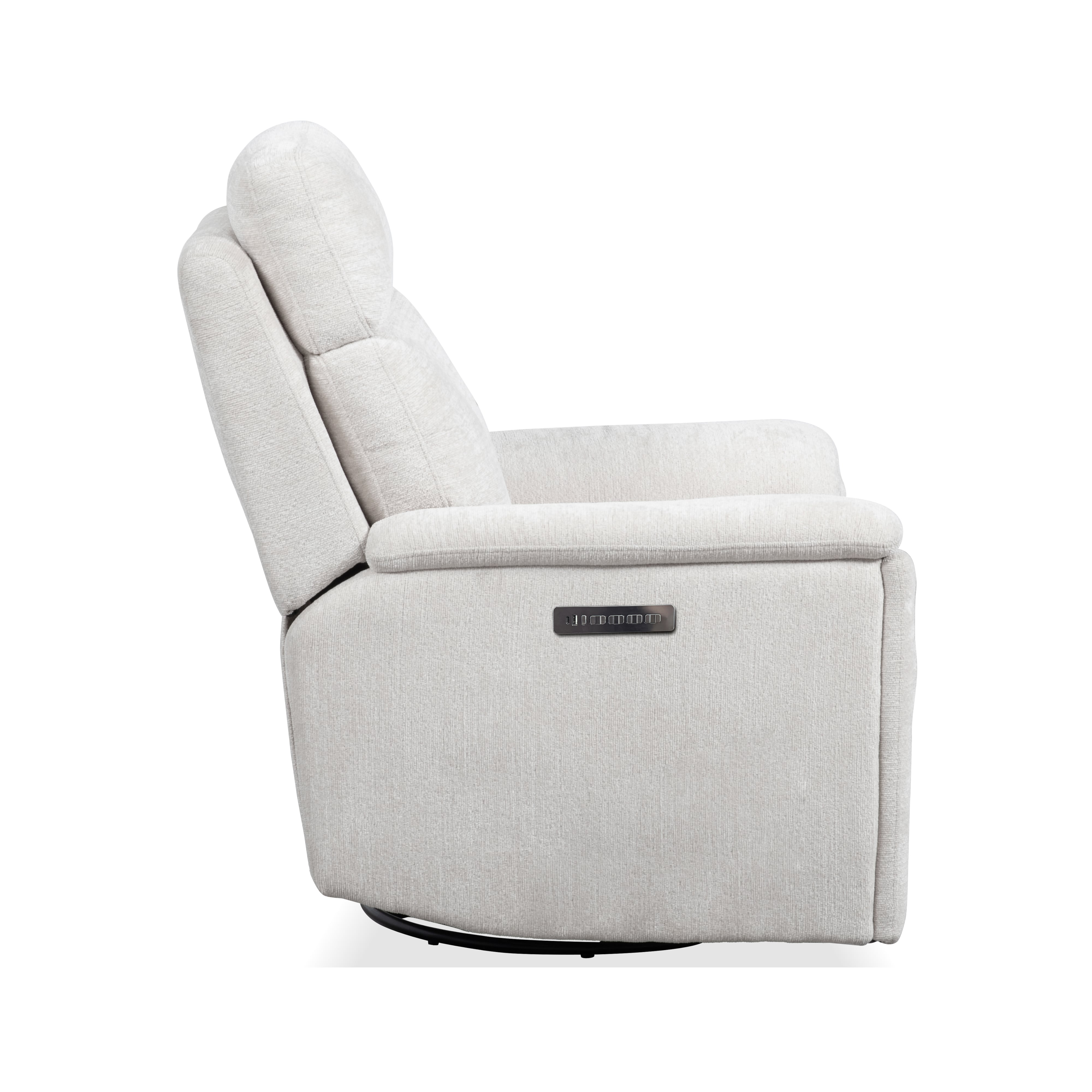 Refined Power Swivel Gliding Recliner