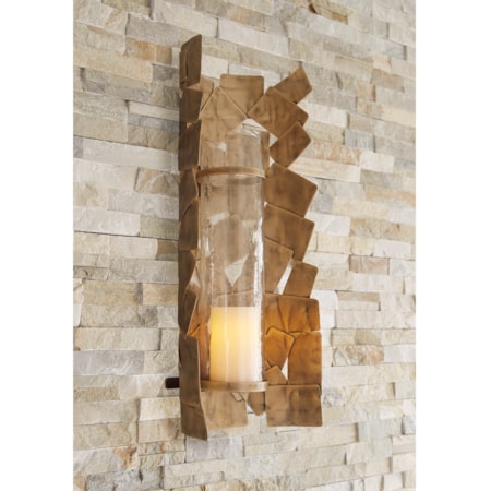 Jailene Antique Gold Wall Sconce