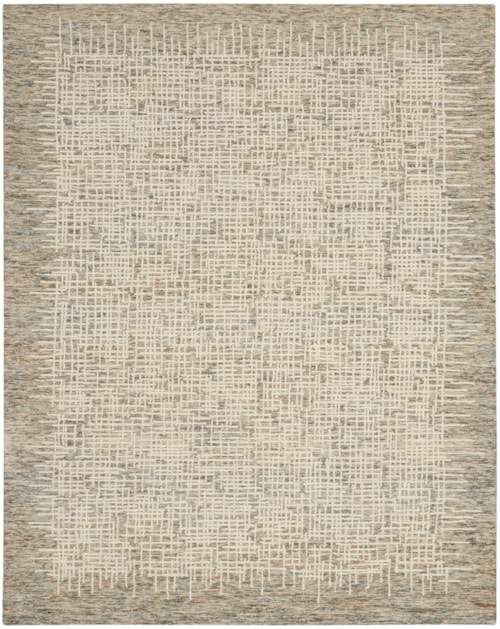 8'3" x 11'6" Ivory/Multi Rectangle Rug