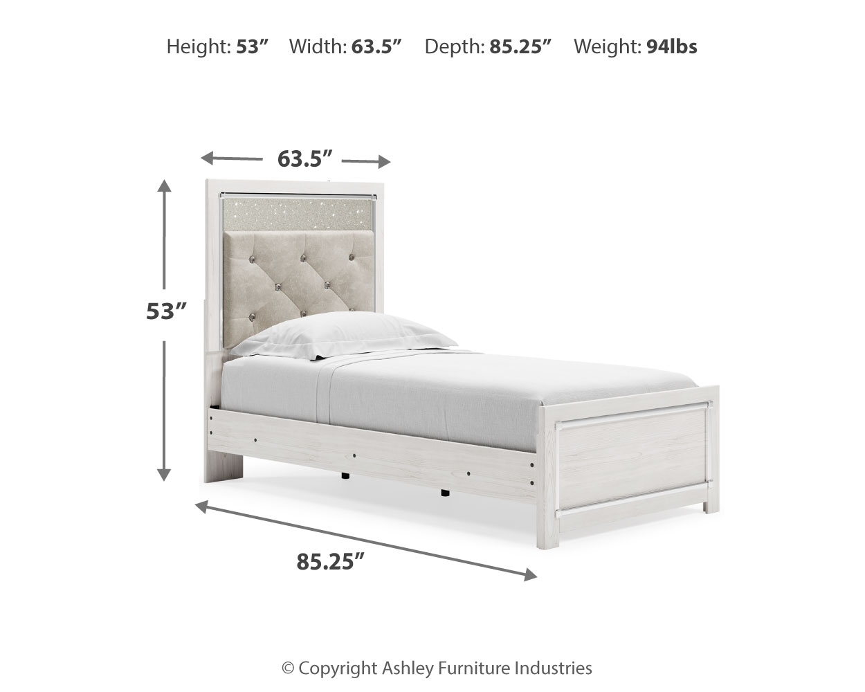 Signature Design by Ashley Altyra Twin Bedroom Set