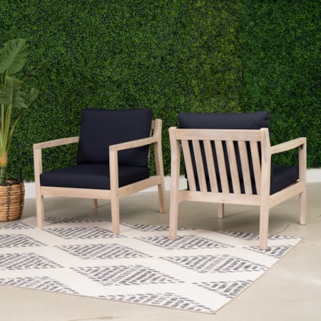 Outdoor Side Chair - Set of 2