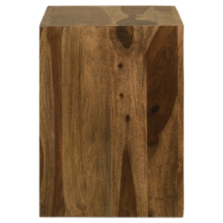 Solid Wood End Table Auburn