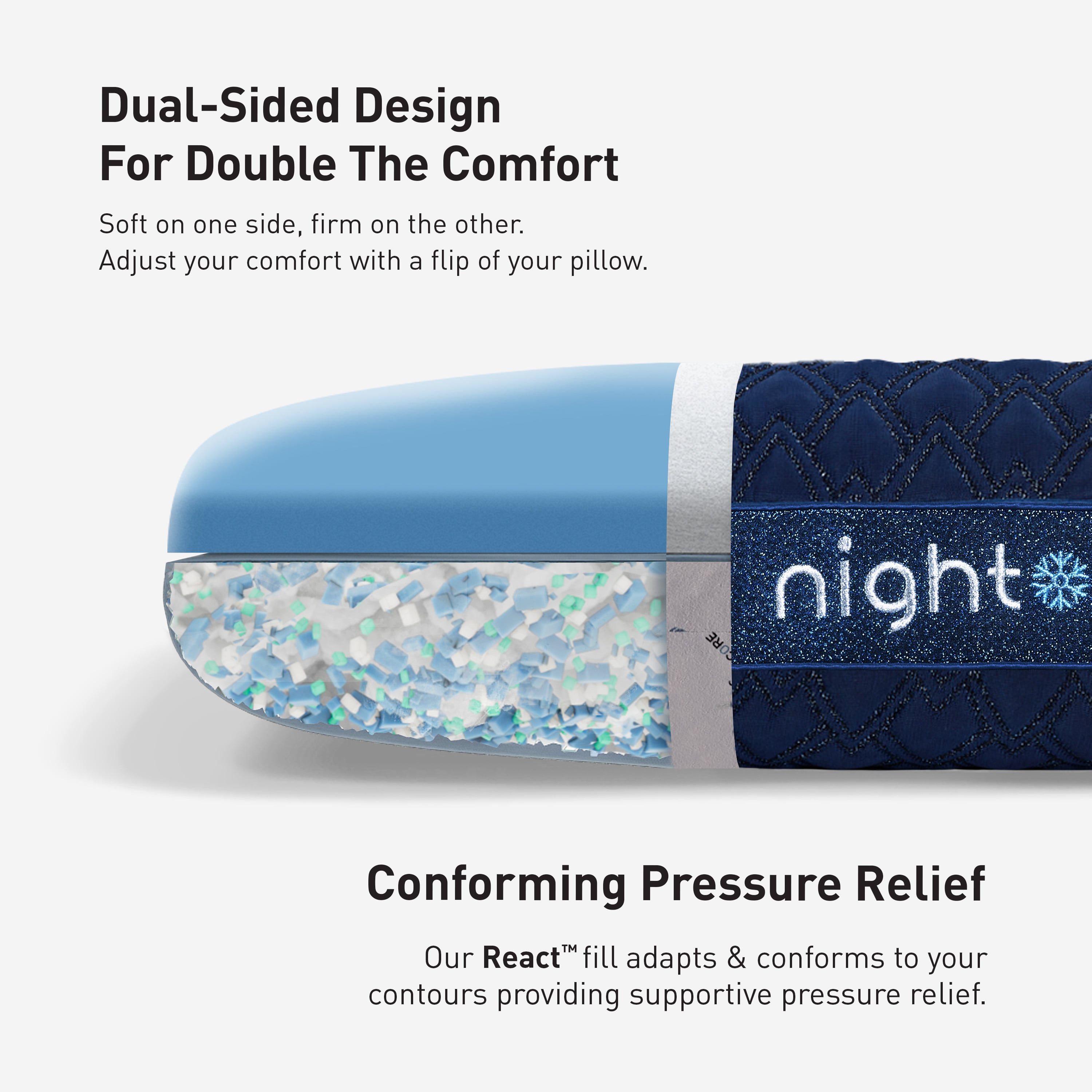 Bedgear Night Ice Performance® Pillow Night Ice 3.0 Pillow