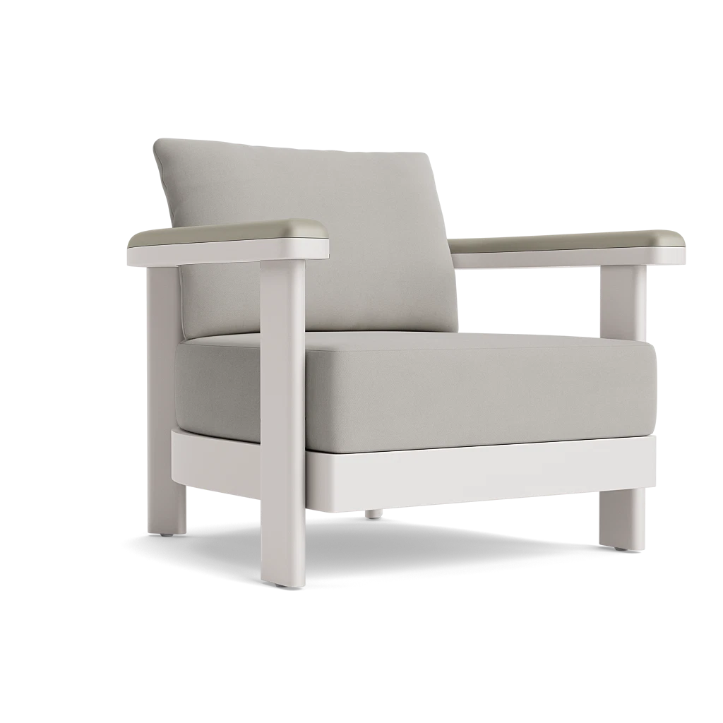 Barrel-Back Lounge Chair