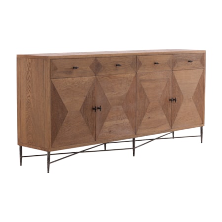 4-Drawer Sideboard